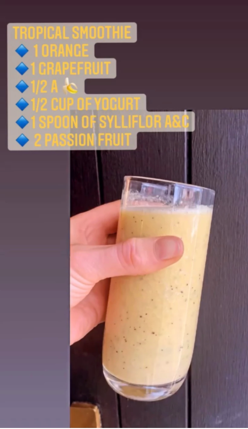 Tropical Spring Smoothie