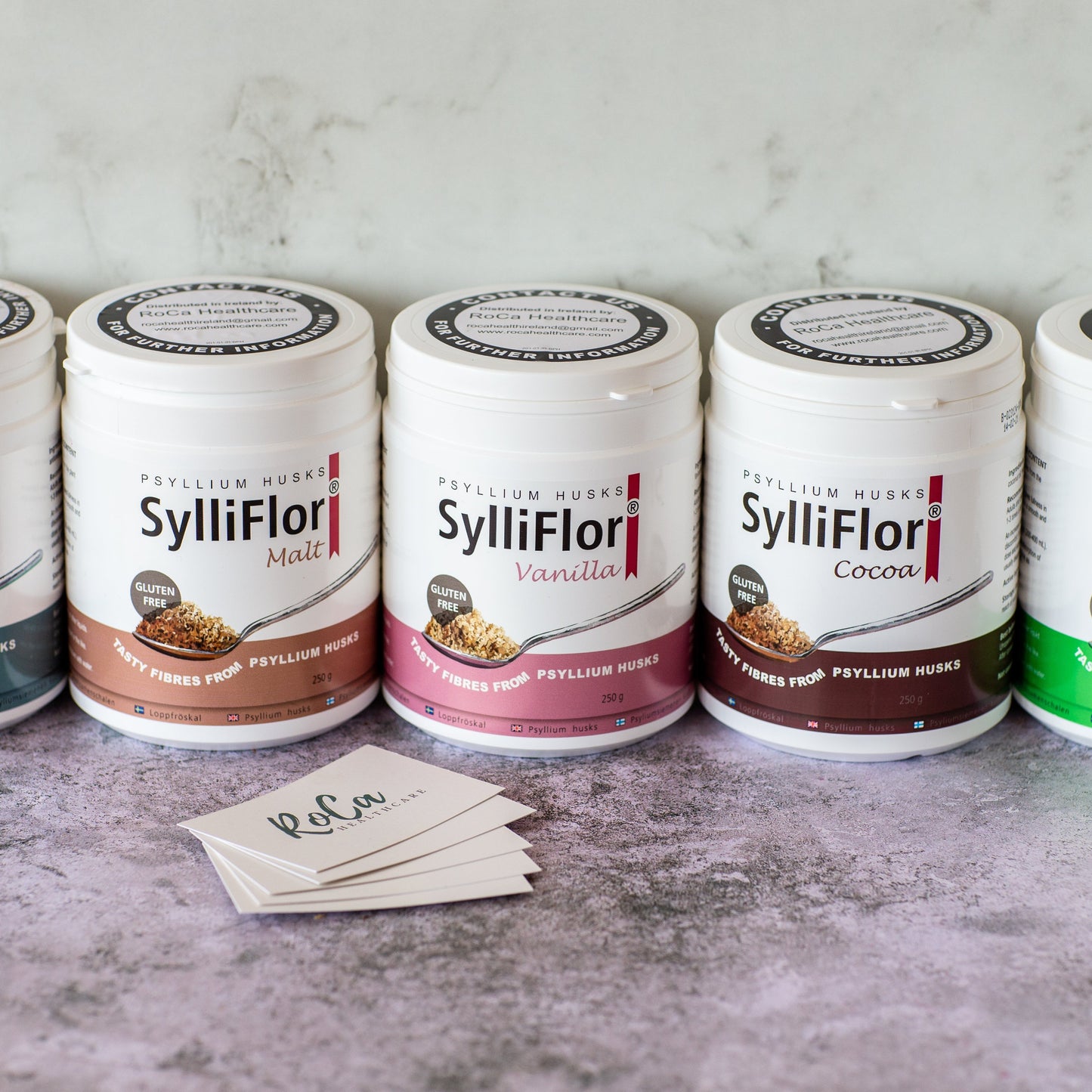 SylliFlor | Psyllium Husks - Multiple Flavours - RoCa Healthcare | Gut Health & Gut Immunity