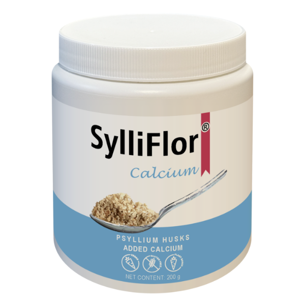 SylliFlor Psyllium Husks Calcium - Works synergistically to alleviate chronic diarrhoea