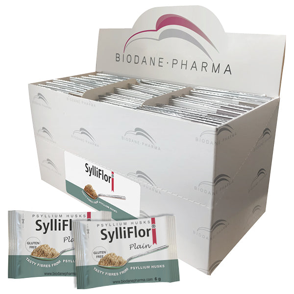 SylliFlor Psyllium Husks - Box of 30 x 6g Sachets - RoCa Healthcare