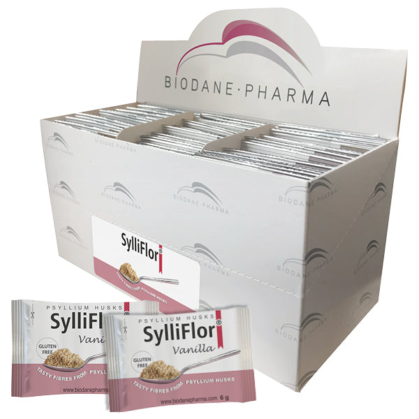 SylliFlor Psyllium Husks - Box of 30 x 6g Sachets - RoCa Healthcare