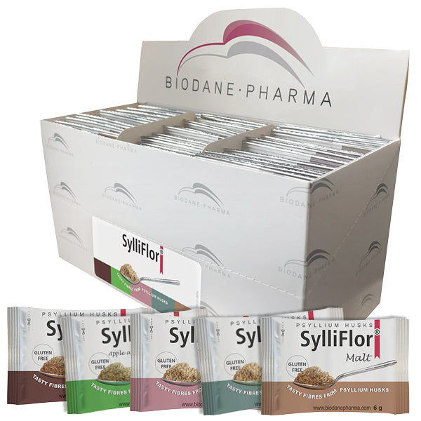 SylliFlor Psyllium Husks - Box of 30 x 6g Sachets - RoCa Healthcare