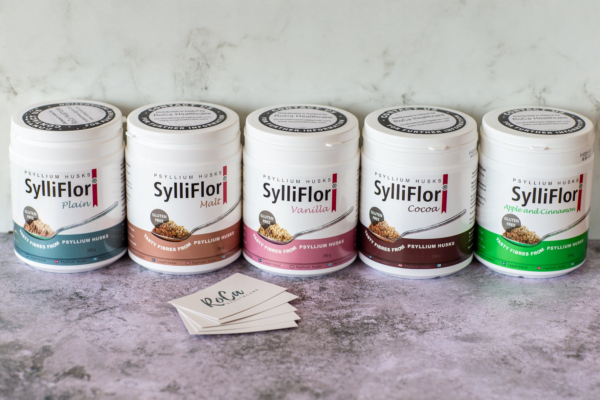 SylliFlor | Psyllium Husks - Multiple Flavours - RoCa Healthcare | Gut Health & Gut Immunity
